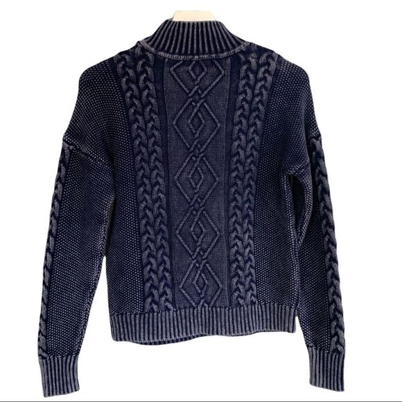 NWT House of Harlow 1960 Thick Knit Mock Neck Sweater - Picture 3 of 3